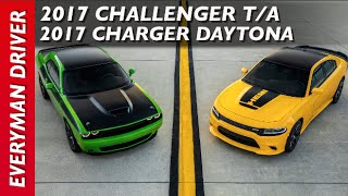Revealed: 2017 Dodge Charger Daytona and 2017 Dodge Challenger T/A on Everyman Driver