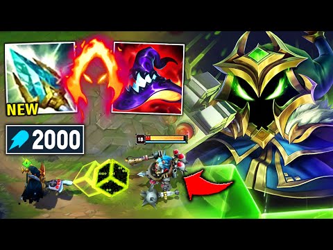 VEIGAR SCALES TO THE MOON WITH THE NEW ROD OF AGES! (2000 AP AT 30 MINUTES)