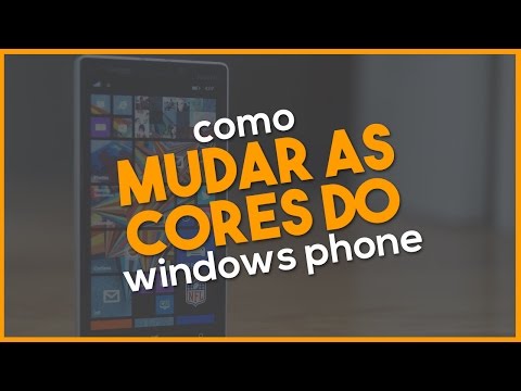 Como mudar as cores do Windows Phone | Vinicius Codes
