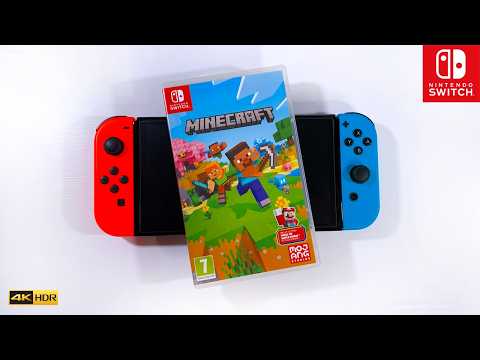 Playing Minecraft on Nintendo Switch OLED in 2026