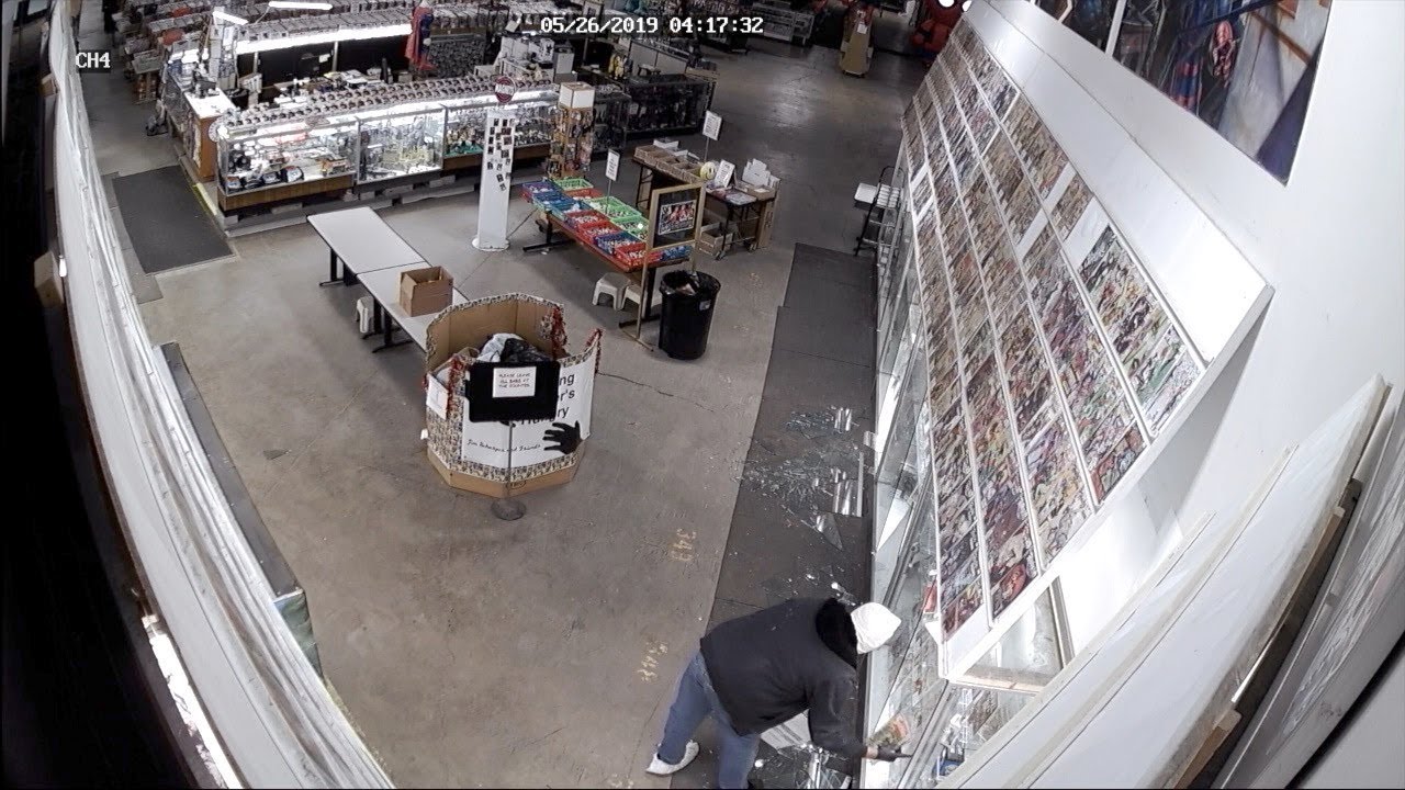 Burglar Stole $42,000 Worth Of Comic Books From Mile High Comics In Smash And Grab