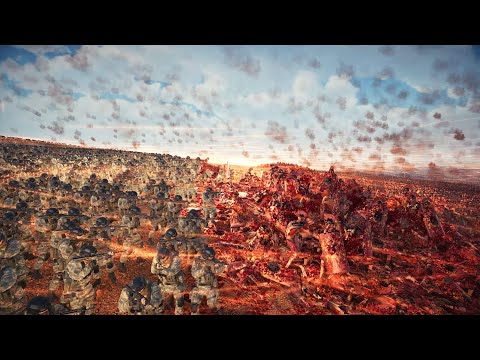 100 000 MODERN SOLDIER vs 1 MILLION ROMAN ARMY UEBS 2 Ultimate Epic Battle Simulator 2