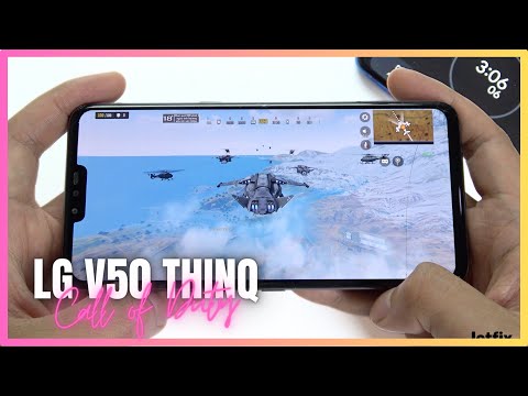 LG V50 ThinQ Call of Duty Mobile Gaming test CODM | Snapdragon 855