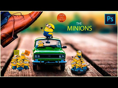 Adobe Photoshop Tutorial : Simple Minion Manipulation