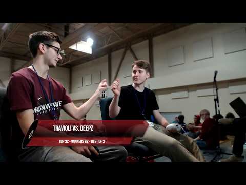 Encircle Tech 2017 - Travioli (Samus) vs. Deepz (Falco) - SSBM - Top 32, Winners R2