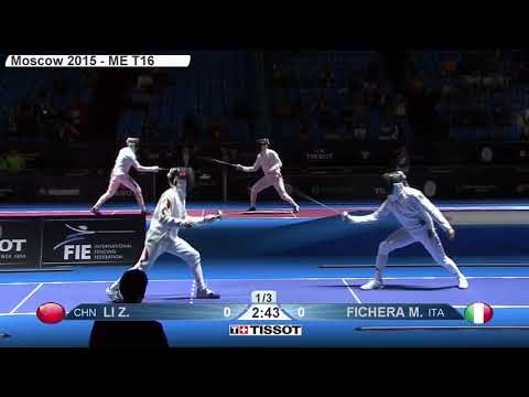 Moscow Worlds SME 2015 - L16 - Li CHN v Fichera ITA