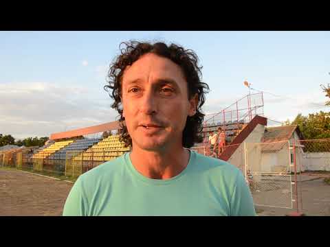 Florin Șoavă, după Roșiori - Filiași 2-3 (video: Alex Vîrtosu)