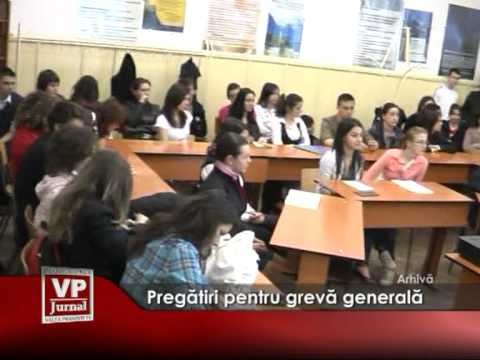 Pregătiri pentru greva generală