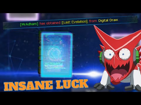 MY LUCKIEST PULL EVER! - 6x U-Rank Banner digital Draws! - Digimon Masters Online