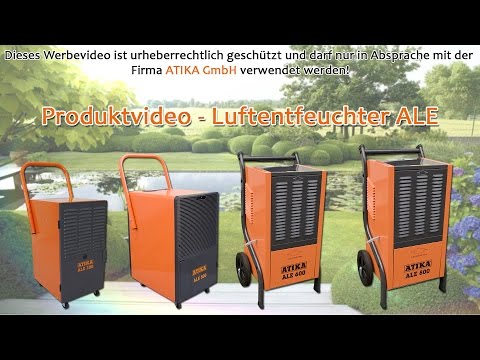 ATIKA Produktfilm - Luftentfeuchter ALE