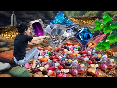 That's how you'll find RUBIES and SAPPHIRES - #crystals #gems