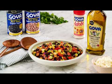 Recetas Goya - Ensalada de frijoles y maíz