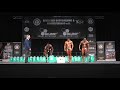 Siegerehrungen Classic Bodybuilding @ Int Deutsche Meistesschaft 2019