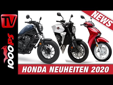 Honda Motorrad und Roller Neuheiten 2020 auf der EICMA 2019