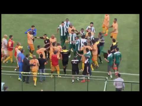 Things Heat Up Between Players And Fans In JOGO GAMA vs BRASILIENSE