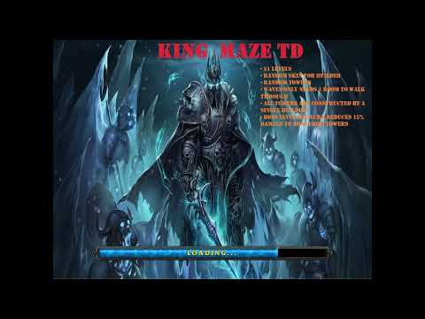 Our First Attempt Ever! - King Maze TD #01 - Warcraft 3 - Custom Game - Tower Defense Map Survival