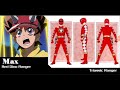 DINOSAUR KING POWER RANGERS DINO THUNDER