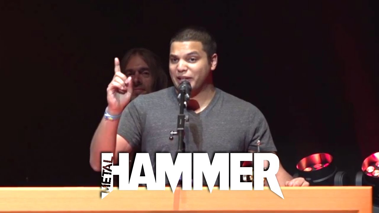 Metal Hammer Golden Gods Awards - Dimebag Darrell 'Shredder' Award - Misha Mansoor | Metal Hammer - YouTube