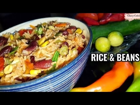 Mexican Inspired Rice and Beans | Mexican Cuisine 🇲🇽