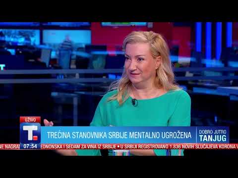 Koliko smo mentalno ugroženi? - Dr Ivana Stašević Karličić • DOBRO JUTRO TANJUG