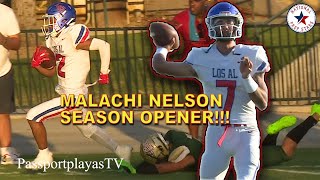 Malachi Nelson and Receivers GO CRAZY in season opener!!! Los Alamitos Football