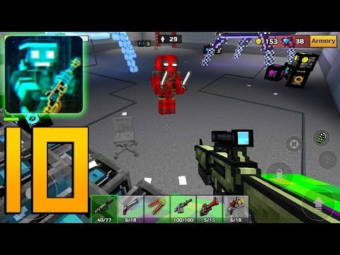 Pixel Gun 3D - Gameplay Walkthrough Part 10 - Campaign World 1