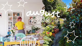 organizing my home studio, sale prep, buying my first plant 🌱✨ AUGUST VLOG