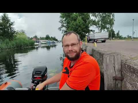 Bootstour und Angeln von Eggesin - Schiffsfriedhof - Ueckermünde Hafen - Stettiner Haff - und zurück