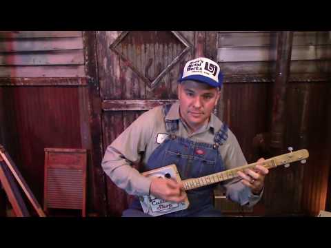 "Custom Shop" Cigar Box Guitar Demo, from C. B. Gitty