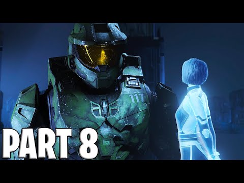 HALO INFINITE Campaign Walkthrough Gameplay Part 8 - IK'NOVUS & REDOUBT OF SUNDERING (Xbox X 4K60fp)
