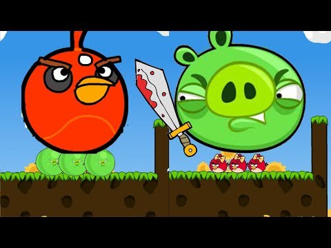 Angry Birds Love Cannon 3 - BOMBER THROW OUT BAD PIGS TO RESCUE GIRLFRIEND INSIDE!