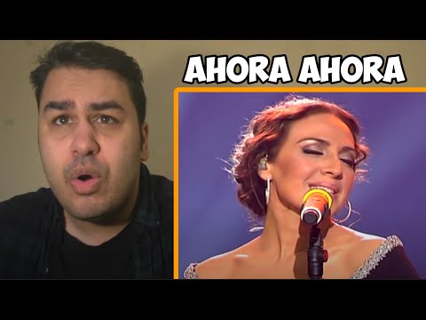 Mónica Naranjo - Ahora, Ahora REACTION - ENGLISH REACTION TO SPANISH MUSIC