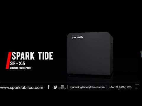 Spark Tide SF-X5 Демонстрация работы уличного генератора искр
