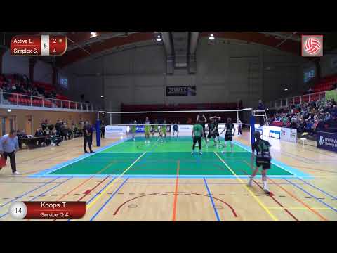 Tom Koops 2022-2023 serve