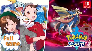 ⚔️ Pokemon Sword - 【Full Game, Long Play with Chapters】 - No Commentary