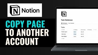 Download the video "How To Copy Notion Page To Another Account | Transfer Notion Page To Another Workspace - EASIEST WAY"