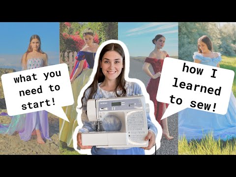 , title : 'How To Start Sewing | How I learned to sew + what you need to get started!'