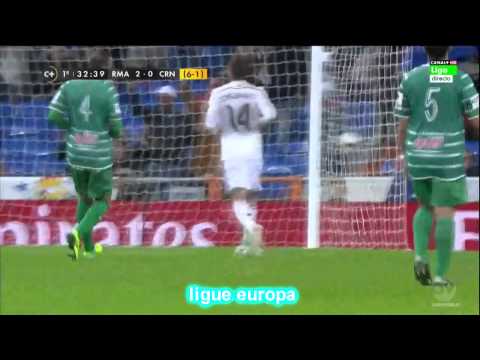 Real Madrid(James .Suarez.Lopez.Jese ) 5-0 Cornella resum HD (02/12/2014)