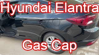 2020 Hyundai Elantra - How to Open Gas Cap Door