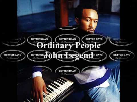 John Legend - Ordinary People- Steven Whyte (Hyperspecial) Cover
