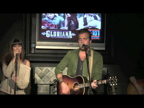 Gloriana inside the KASE 101 Live Music Lounge - Song 4