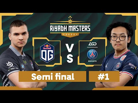 OG vs. PSG.LGD Semi final | Riyadh Masters | Game 1