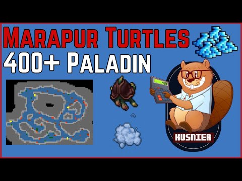 Marapur Turtles (still great profit!) | 400+ Paladin | Tibia