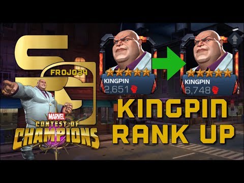 5 Star Kingpin Rank Up to Rank 3 VS  ROL WS | Marvel Contest of Champions