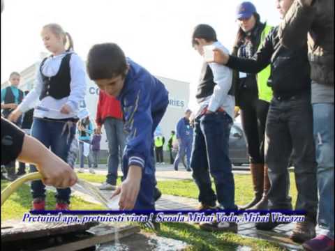 PRETUIND APA PRETUIESTI VIATA   SCOALA MIHAI VODA