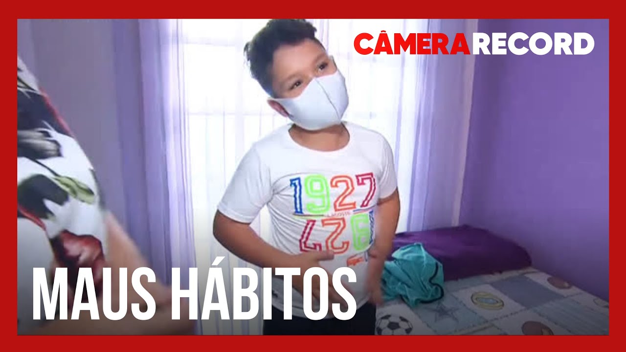 Alimentação desequilibrada na pandemia causam mudanças no corpo de Fernando