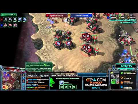 CYBBET.COM RACE WARS - aLive vs Leenock - StarCraft 2 c ZERGTV