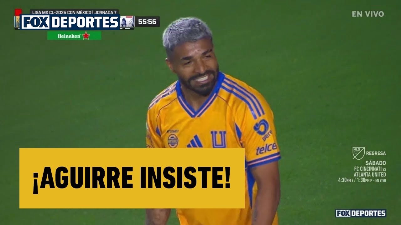 🐃🔥 ¡AGUIRRE INSISTE! | Tigres UANL 1-0 CF Pachuca | Clausura 2026 | Liga MX
