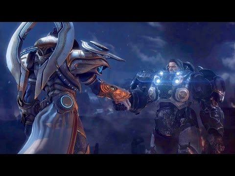 Brothers in Arms: Artanis and Raynor Reclaim Xel'Naga Artifact on Korhal (Starcraft 2| Protoss)