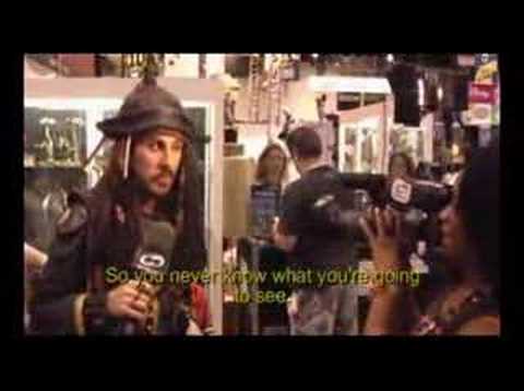 San Diego Comic con 2006 (Sunday) with Jack Sparrow
